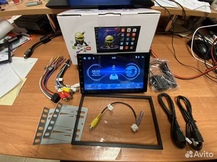 Магнитола 2 din android 7 дюймов 4 ядра 2/32 wifi
