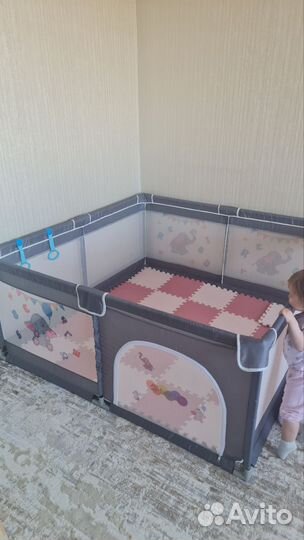 Большой детский манеж