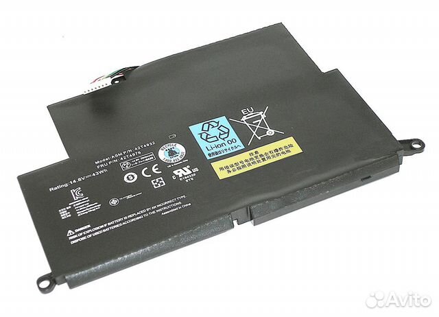 Аккумулятор для Lenovo E220s 14.8V 2900mAh черная