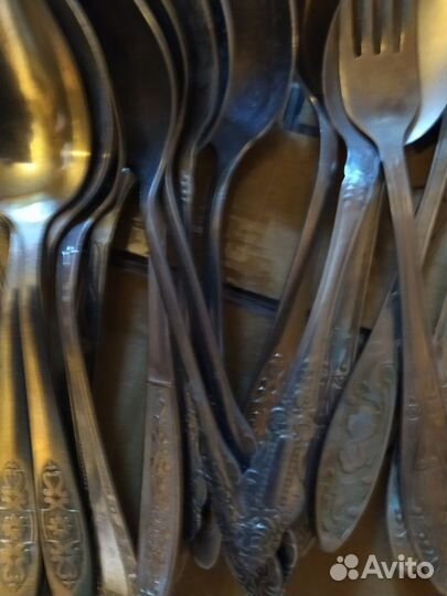 Вилки, ложки б/у