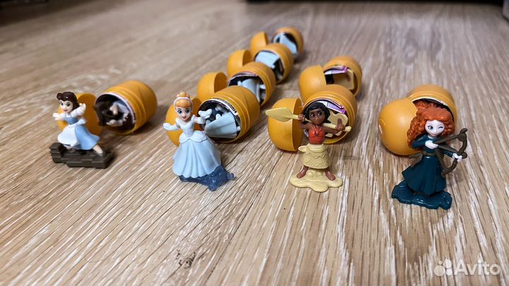 Европейская коллекция киндера принцессы дисней