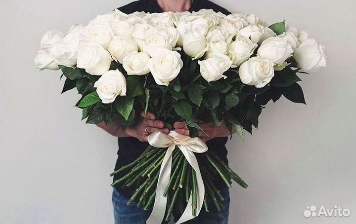 Длинные высокие розы 110 150 160 180 200 см