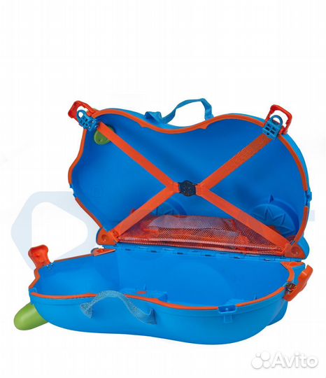 Чемодан-каталка-игрушка с колесами