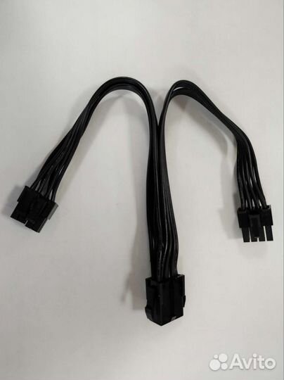 CPU GPU Разветвитель, переходник с 6 на 8 pin