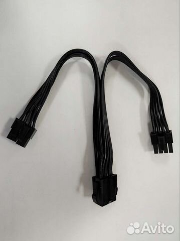 CPU GPU Разветвитель, переходник с 6 на 8 pin