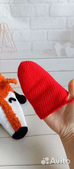 Логопедическая игрушка говорушка Лиса