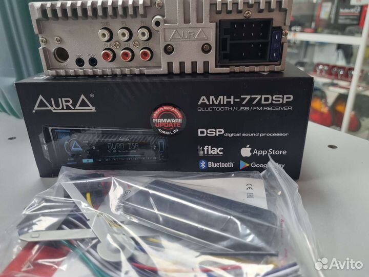 Новая магнитола aura amh 77dsp(проц)