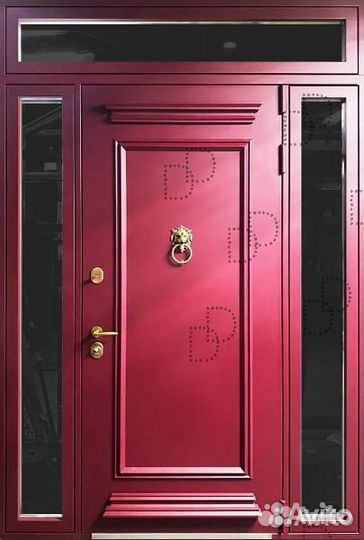 Уличная входная группа со стеклопакетом в дом