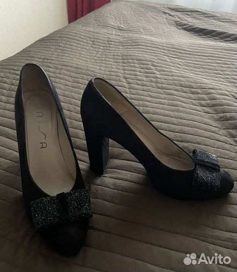 Туфли 41 р-р натуральная замша