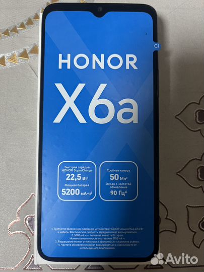 HONOR X6a, 4/128 ГБ