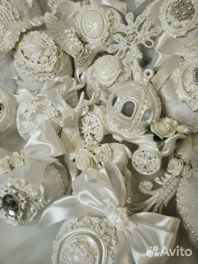 Елочные игрушки. Набор игрушек на елку