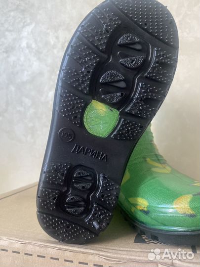 Сапоги детские дарина резиновые бананы