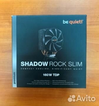 Кулер для процессора Shadow Rock Slim (BK010)