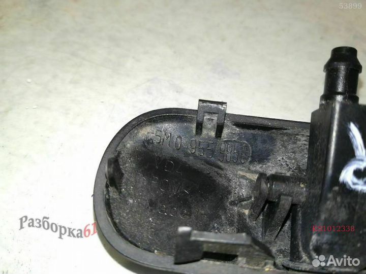 Форсунка омывателя стекла volkswagen jetta 5. лобо