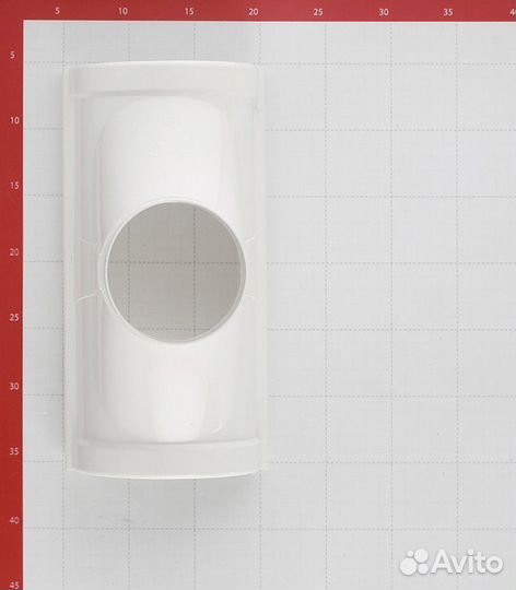 Воронка желоба пластиковая d140-100 мм пломбир RAL