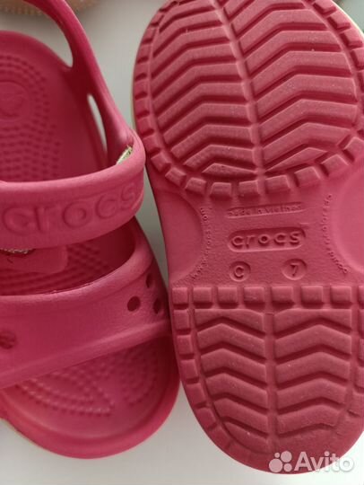 Обувь crocs пакетом 24(7), 25(8)