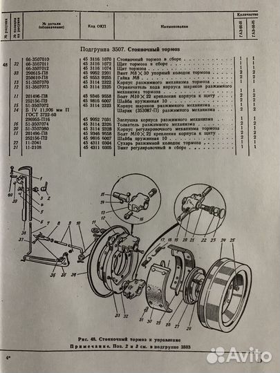 Каталог деталей газ 66