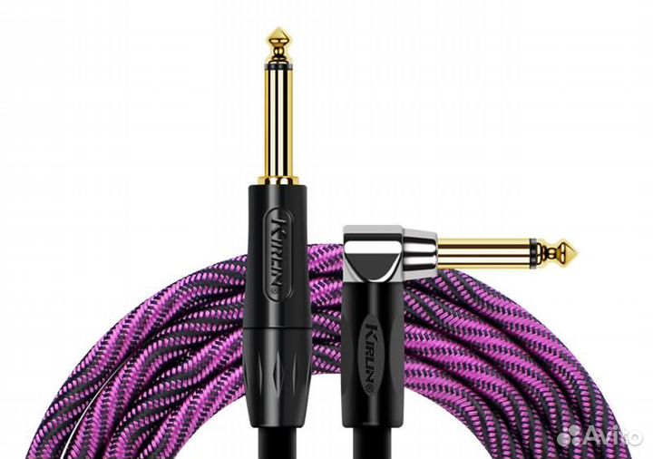 Кабель инструментальный Kirlin IWB-202bfgl 6M WBP