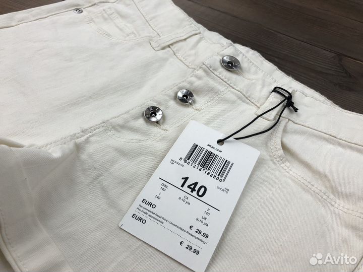 Шорты короткие джинсовые для девочки 140 Mexx