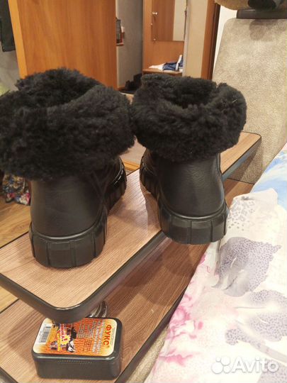 Ботинки женские зимние 40 размер кожа натуральная
