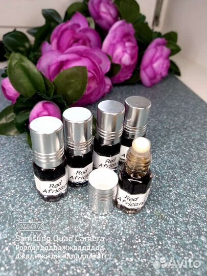 Масляные духи.Red Africano. Оригинал