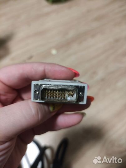 Кабель VGA с переходником на DVI