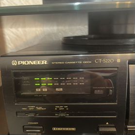 Кассетная дека pioneer ct s 220