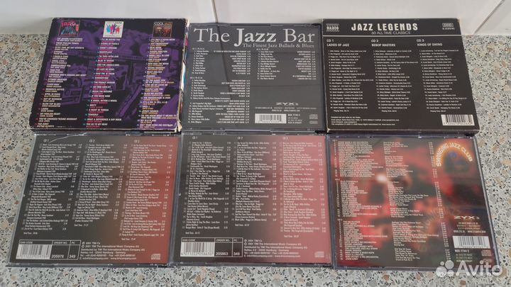 Jazz CD фирменные (3CD сборники)