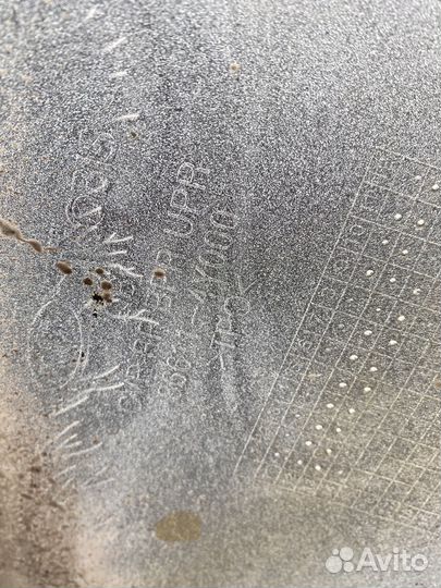 Задний бампер Киа рио 2013г седан