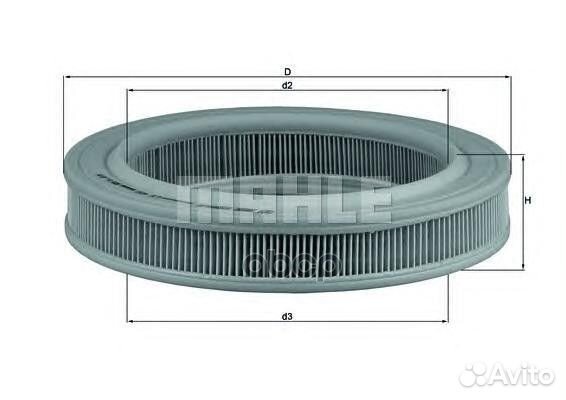 Фильтр воздушный knecht/mahle LX431 Mahle/Knecht