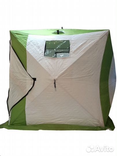 Палатка зимняя куб 180*180 утепленная (3х слойная)