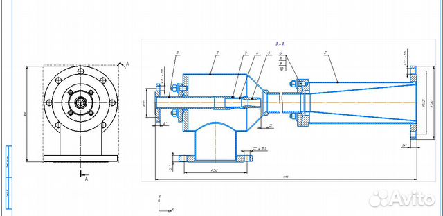 Чертежи инженерная/компьютерная графика Компас 3Д