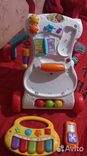 Ходунки каталка игровой центр 3 в 1