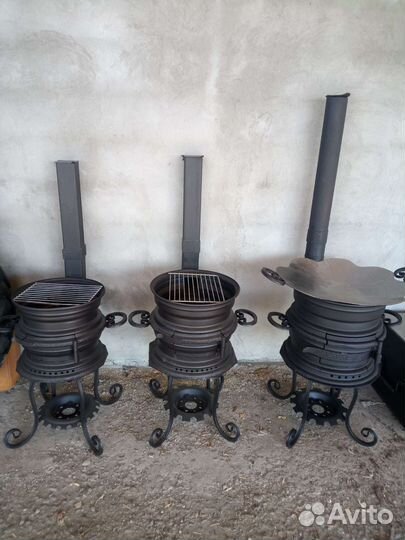 Печь под казан