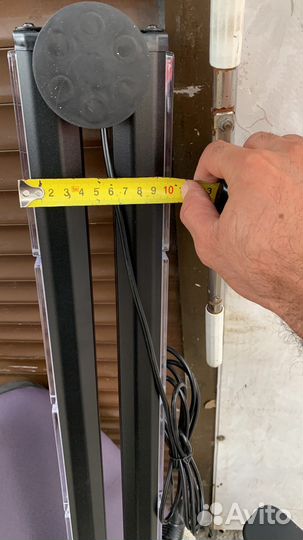 Проблесковый маяк желтый лед люстра 103см 12-24V