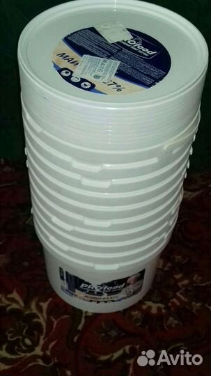 Ведра пластиковые 10л, 5л с крышкой