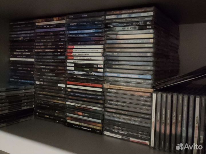 CD диски (лицензия, metal)