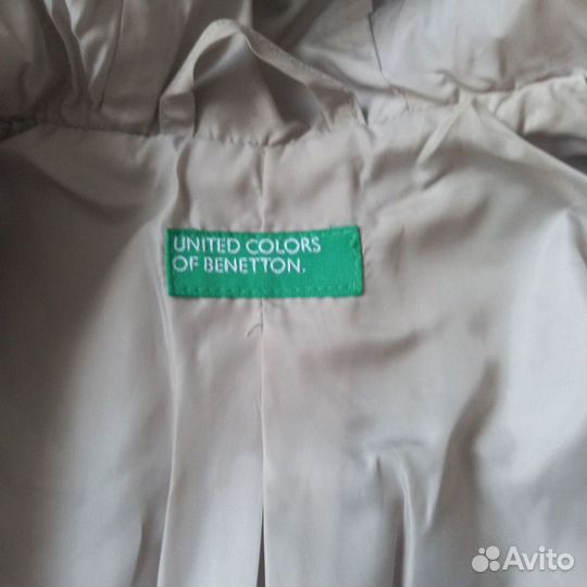 Пальто детское benetton