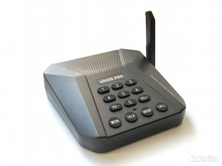 Настольная портативная рация на радиочастотах