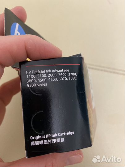 Картридж hp черный 680