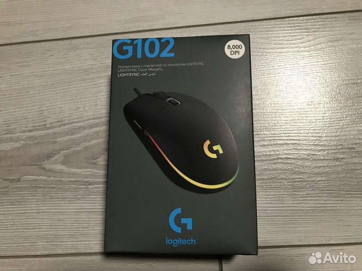 Игровая мышь logitech g102