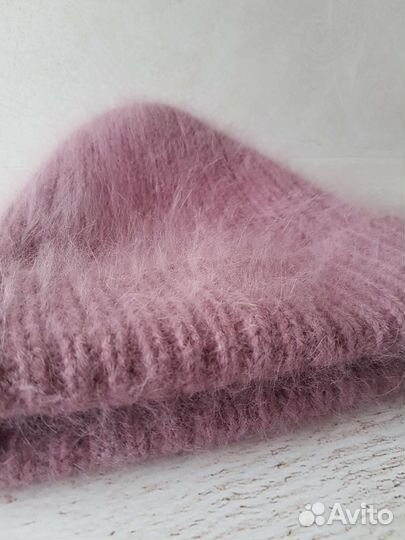 Шапка из пуха норки