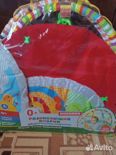 Развивающий коврик новый