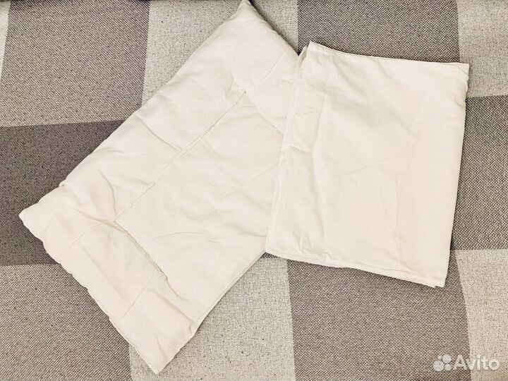 Простыни, наволочки и подушка детские