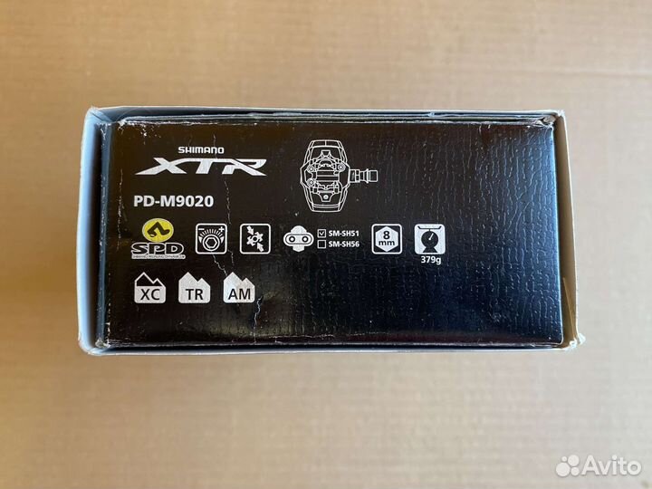 Контактные педали Shimano XTR M9020