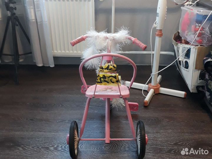 Детский трехколесный велосипед бу