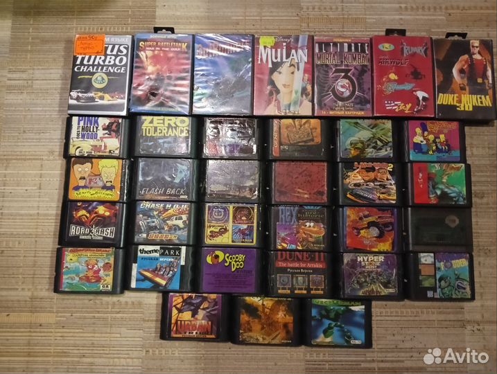 Картриджи sega стародел