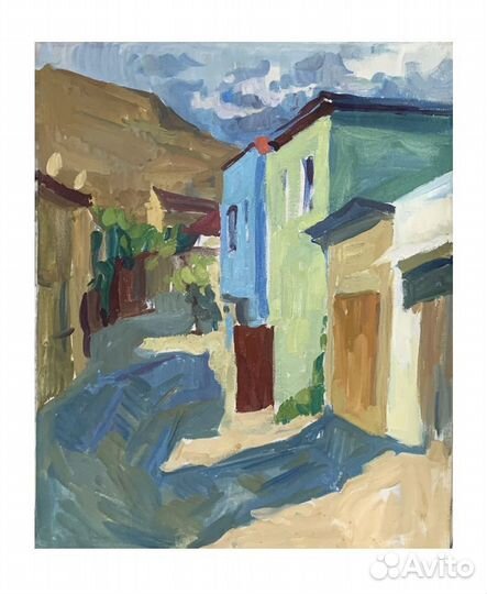 Картина маслом на холсте. Орджоникидзе