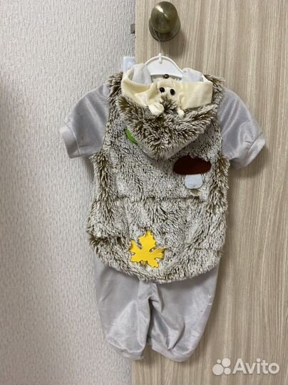 Костюм ёжика карнавальный на возраст 2-4года