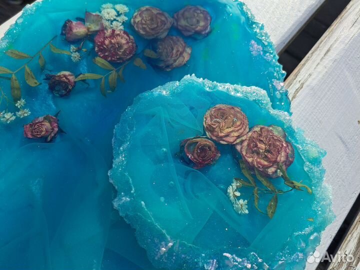 Подставки из эпоксидной смолы